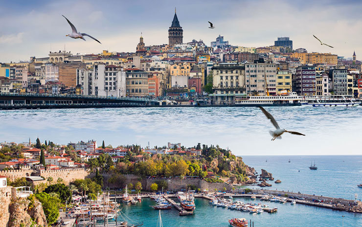 Varış Noktası: Antalya ve İstanbul