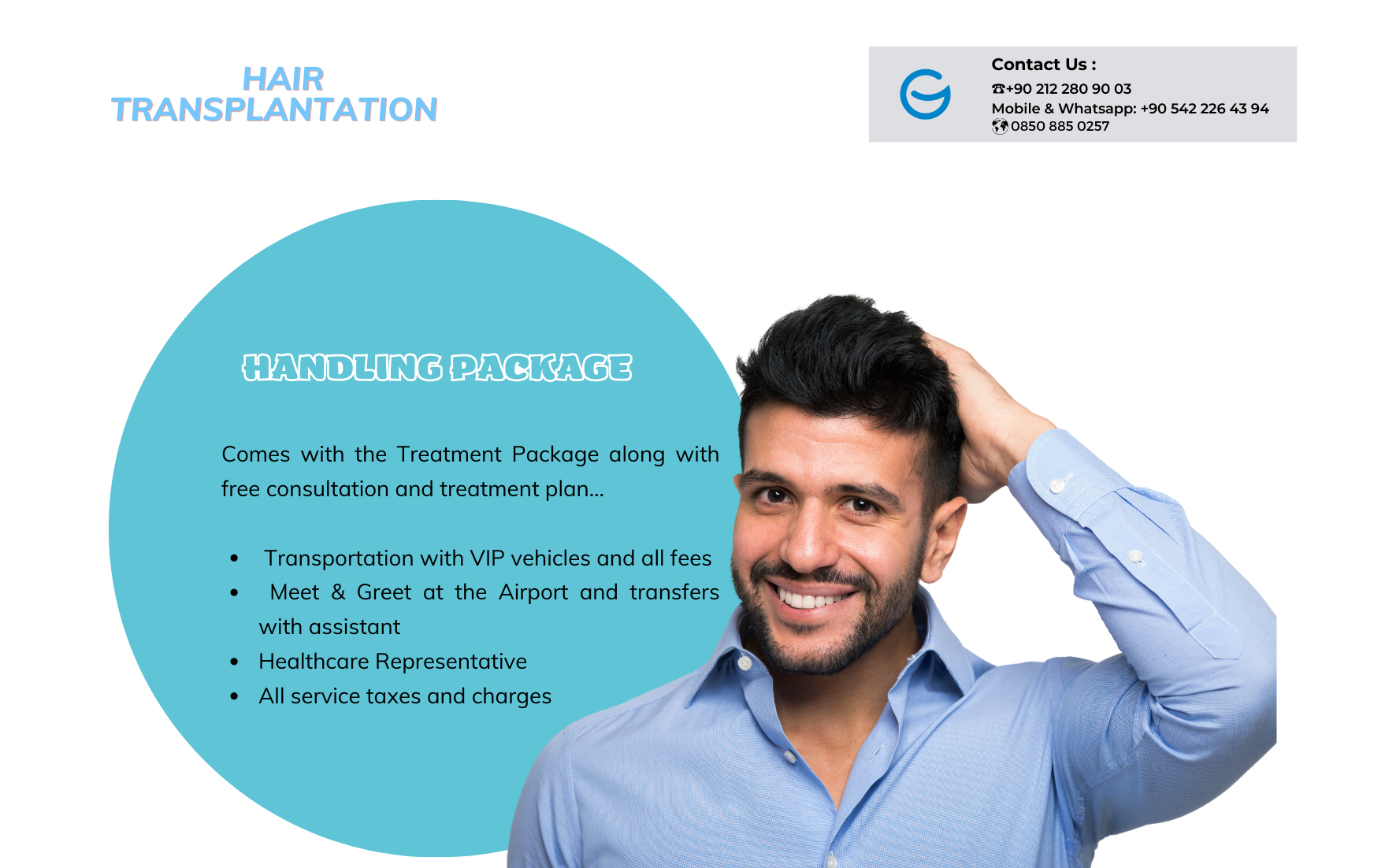 Hair Transplantation Package – Handling Pack