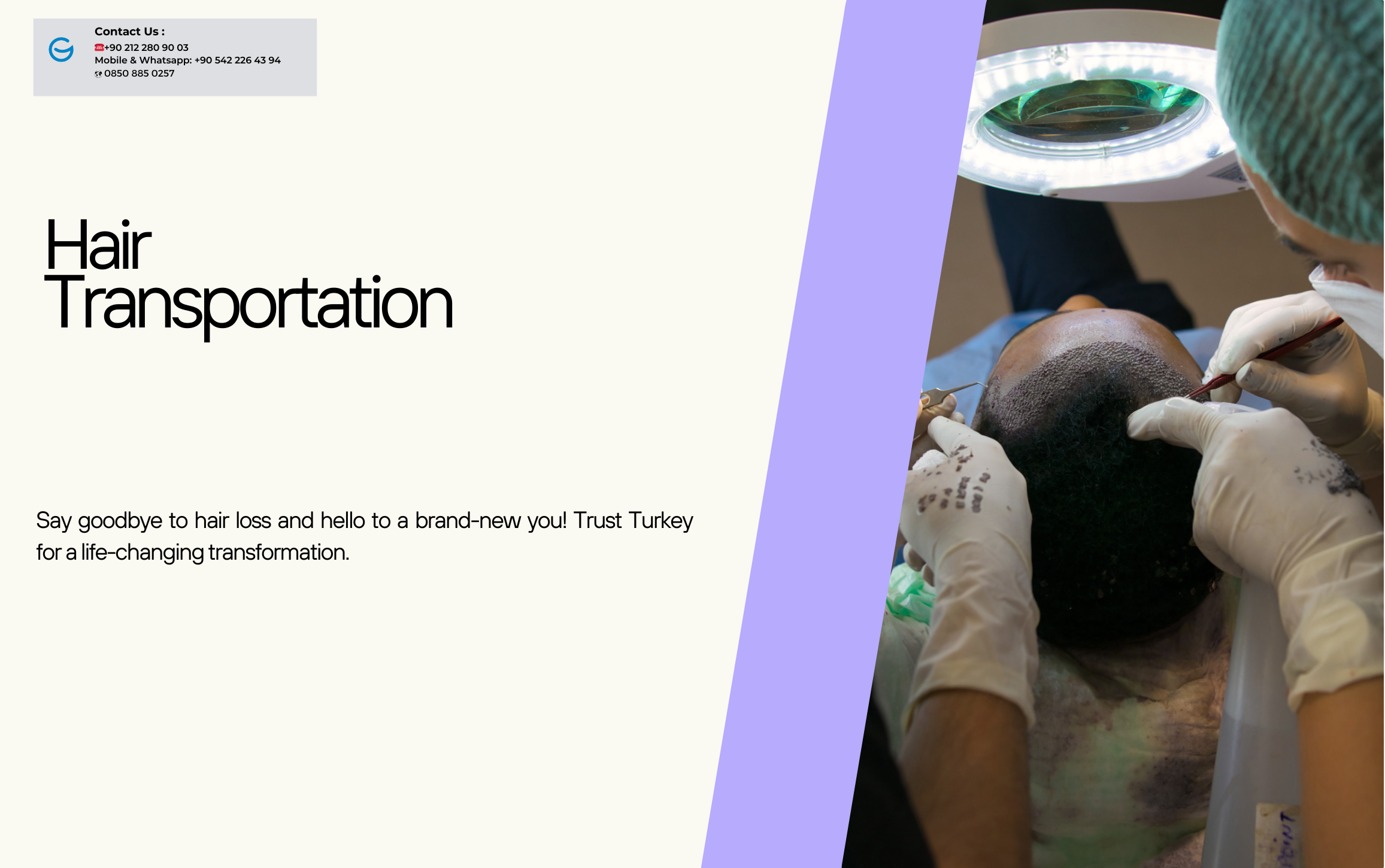 Discover the Ultimate Hair Transplant Experience in Turkey!