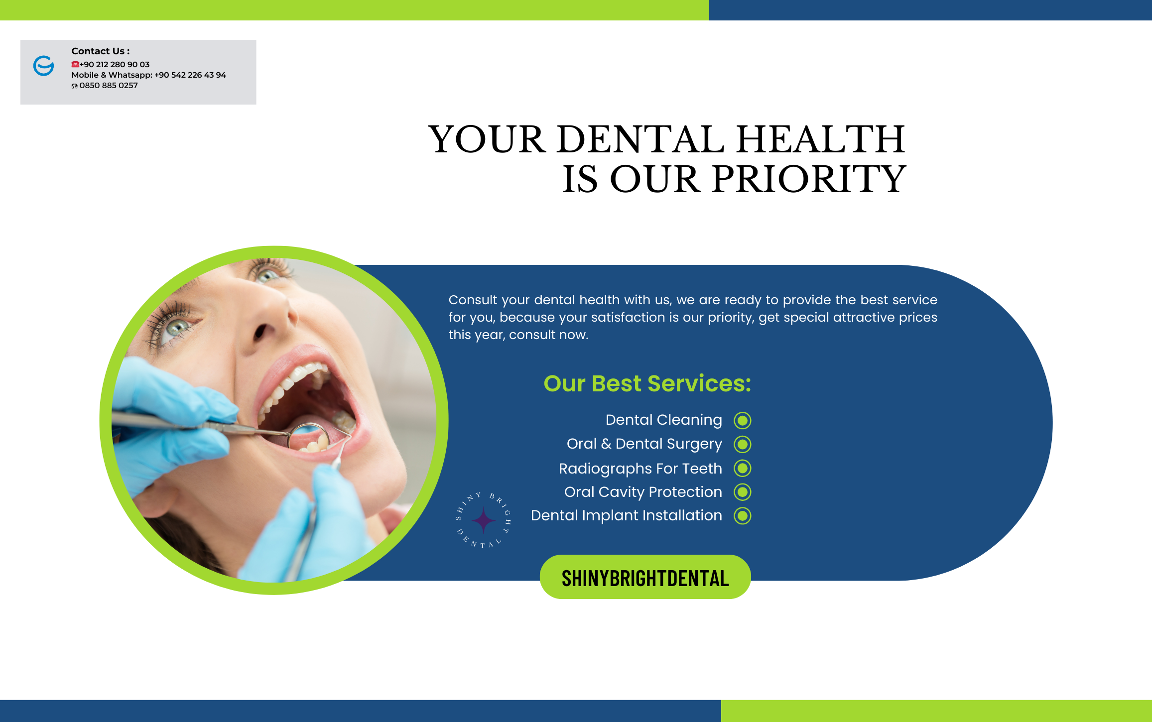 Your Dental Health Is Our Priority