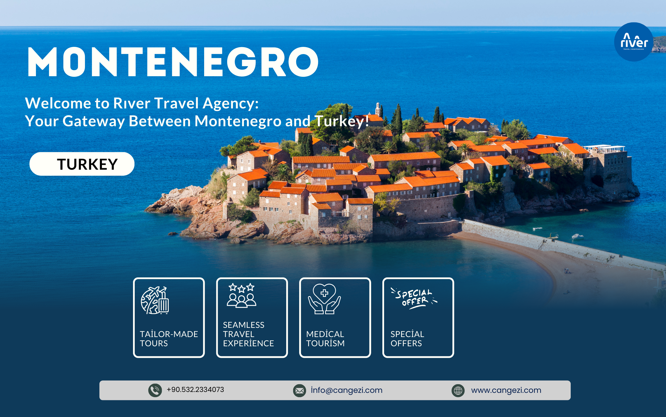 River Travel Agency, Montenegro